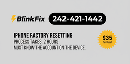 iPhone Factory Resetting
