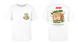 Kaos LIOLIO Putih - Preorder - Size Regular (Bukan Oversize) - Tidak Termasuk Ongkir