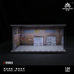 MOREART DIORAMA MODEL 1/64 REPAIR SHOP