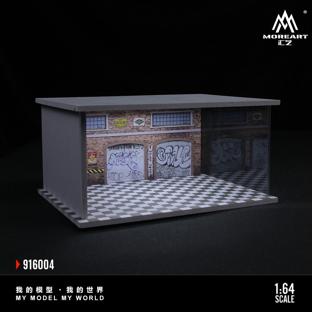MOREART DIORAMA MODEL 1/64 REPAIR SHOP_3