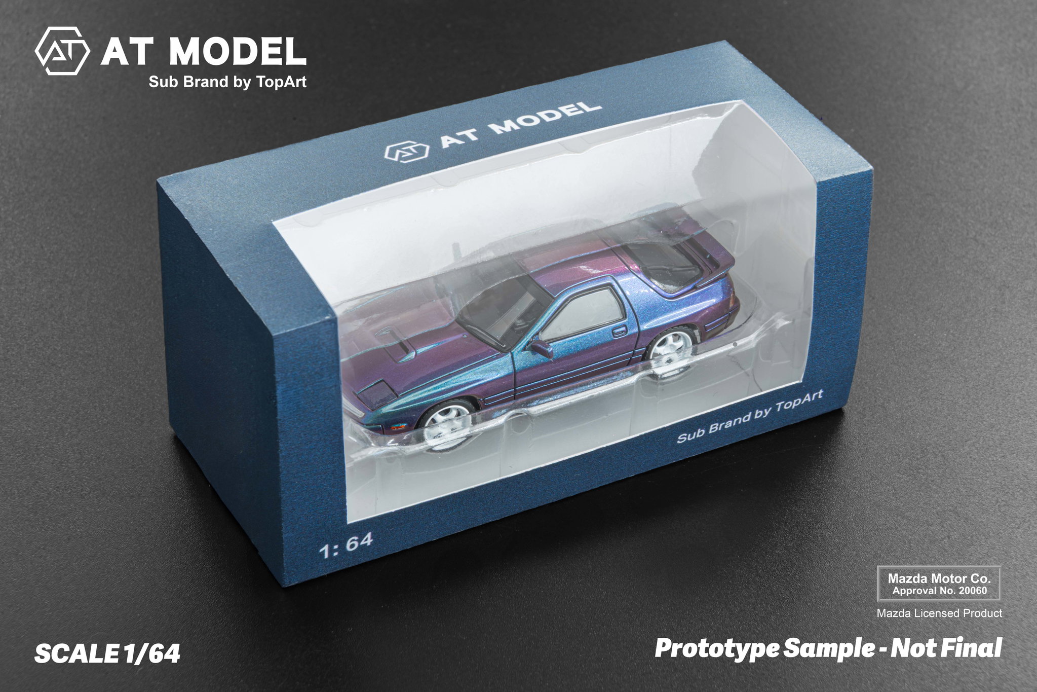 AT MODEL 1/64 MAZDA RX7 FC3S_1