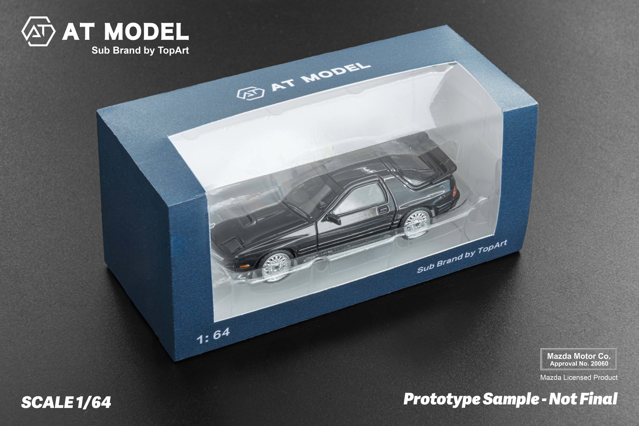 AT MODEL 1/64 MAZDA RX7 FC3S_10