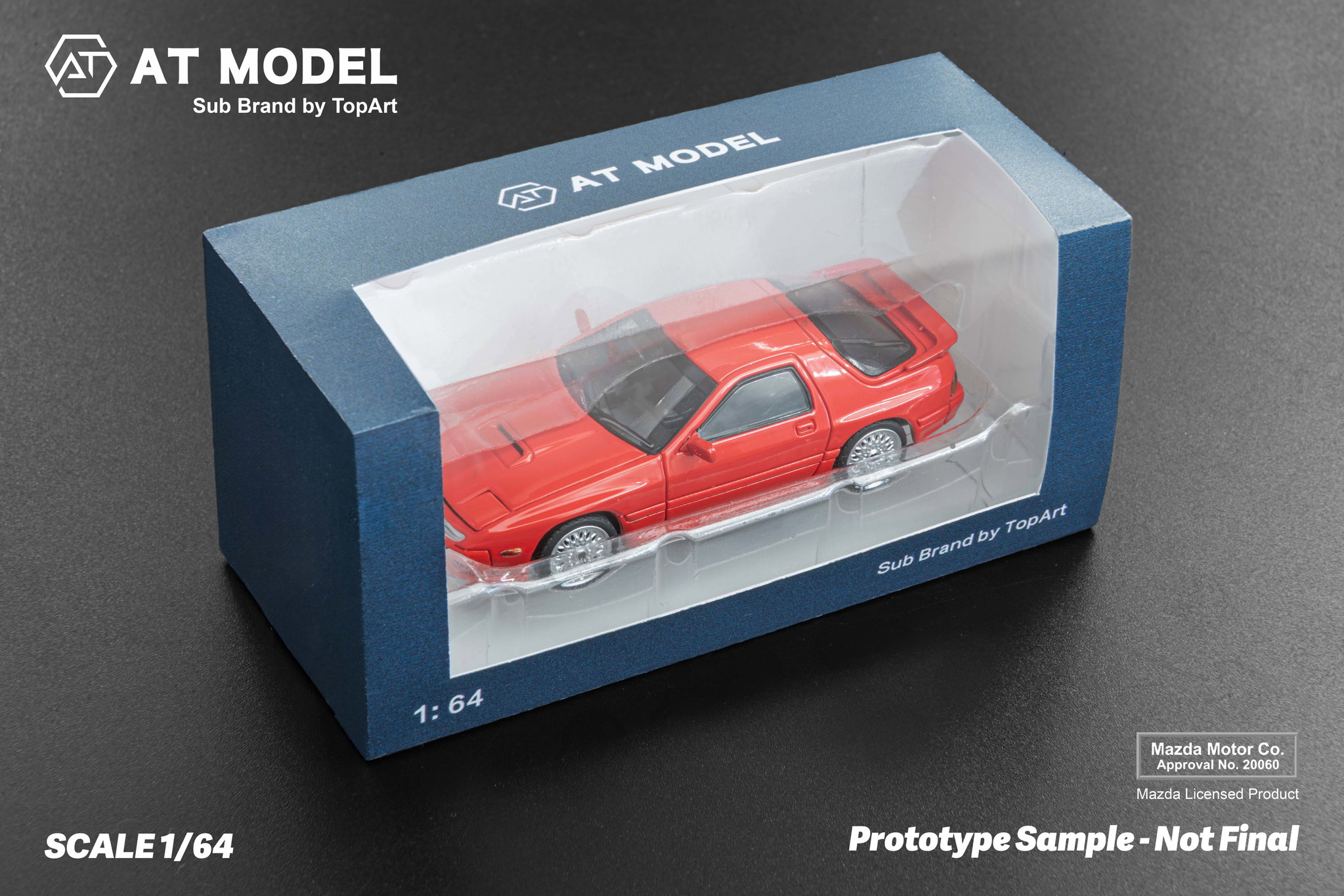 AT MODEL 1/64 MAZDA RX7 FC3S_11
