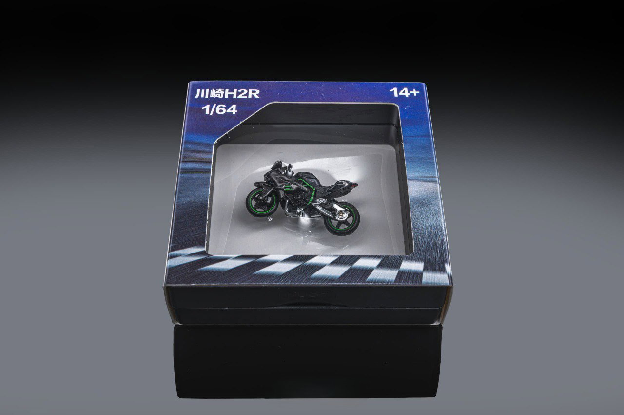 KAWASAKI H2R MODEL 1/64 - BLACK_2
