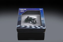 KAWASAKI H2R MODEL 1/64 - BLACK