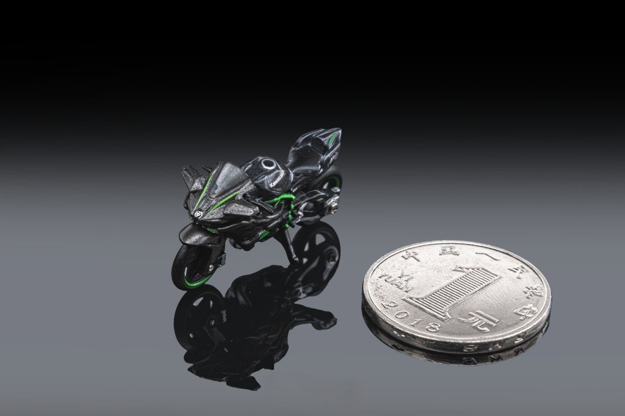 KAWASAKI H2R MODEL 1/64 - BLACK_1