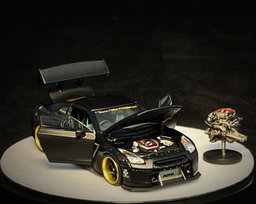 PGM MODEL 1/64 NISSAN SKYLINE GT-R (R35) ROCKET BUNNY