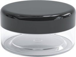 Contenedor Plastico tapa negra