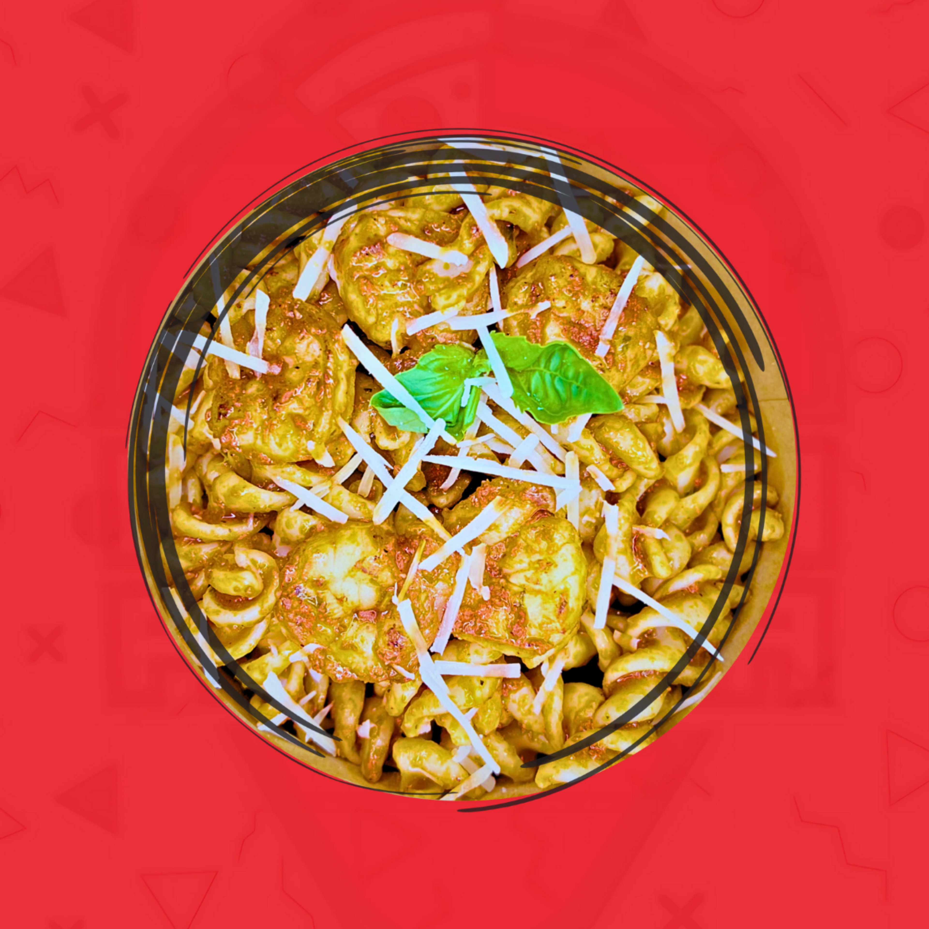 Shrimp pasta