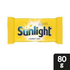 Sunlight laundry soap 80g
