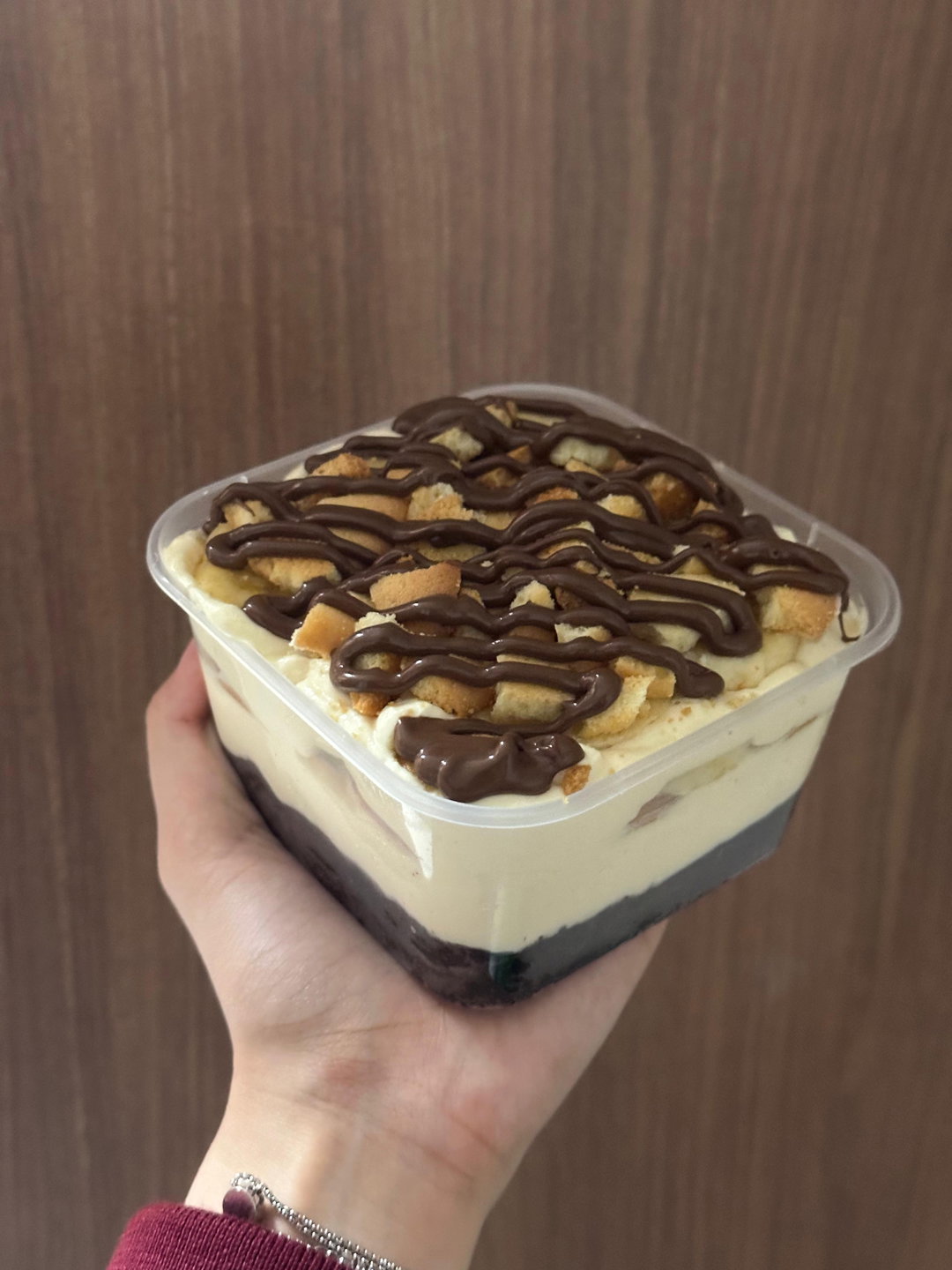 Brownie Hazella Banana Pudding 