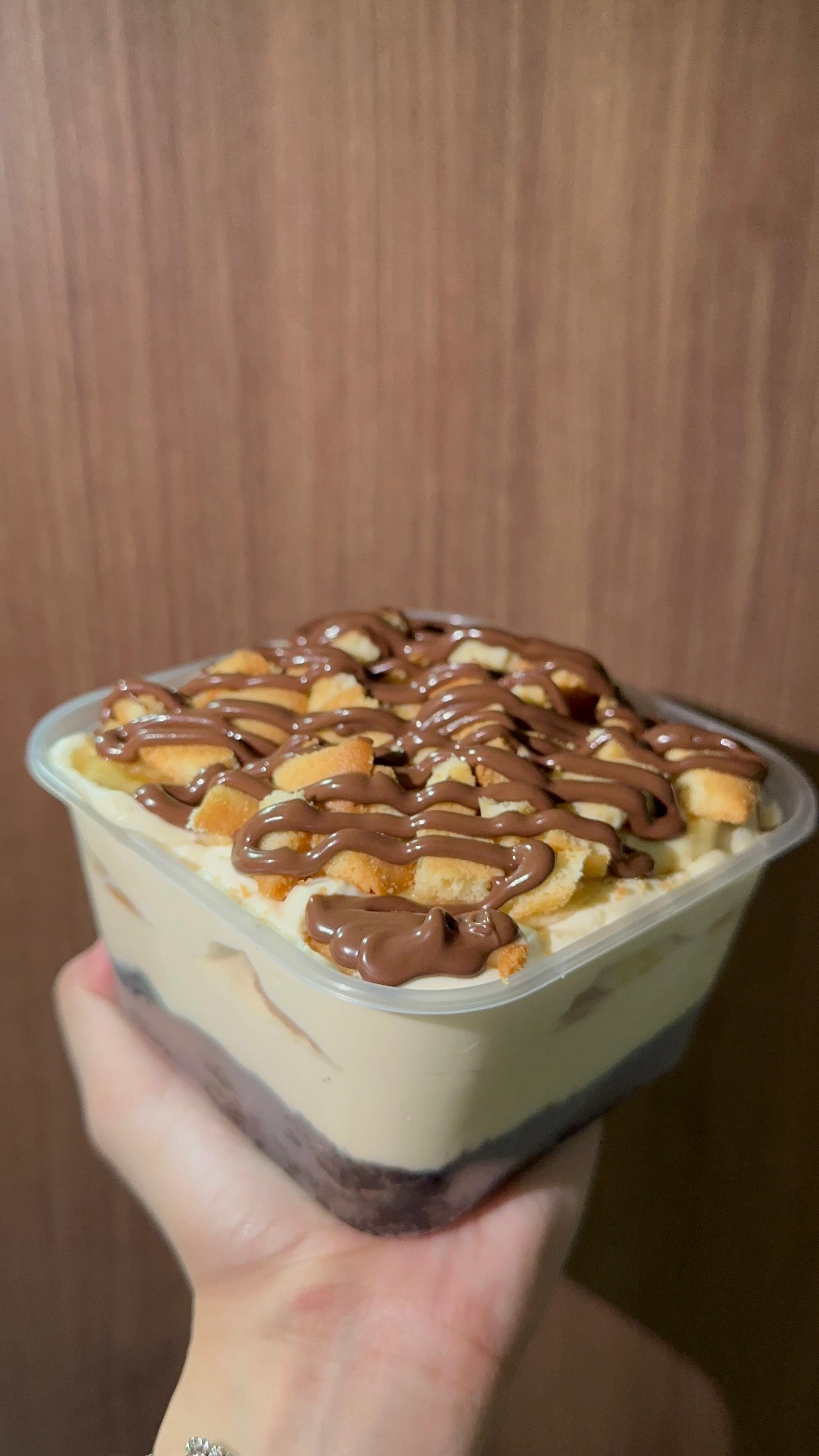 Brownie Hazella Banana Pudding _1