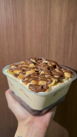 Brownie Hazella Banana Pudding 