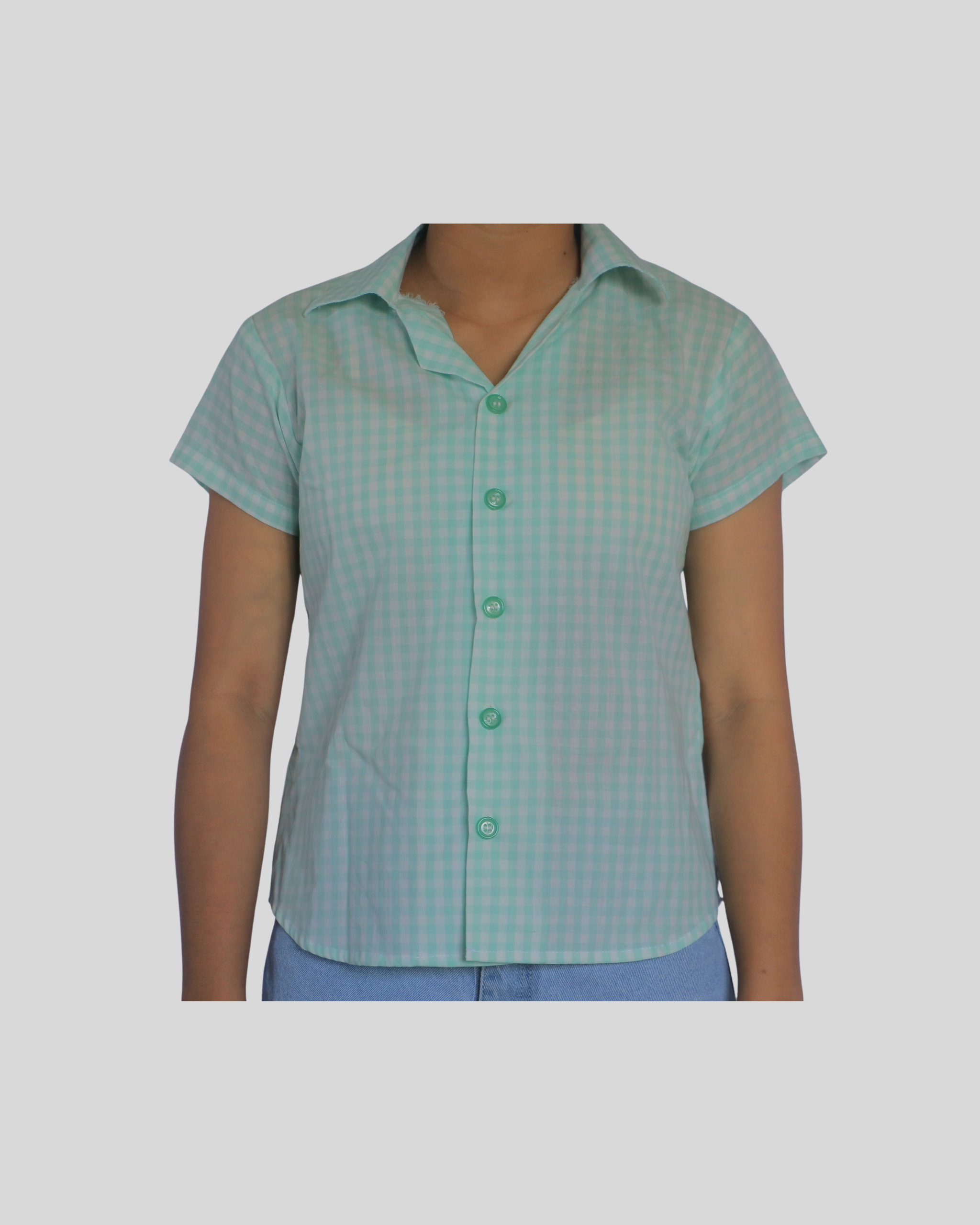 Short-sleeve button-down shirt_0