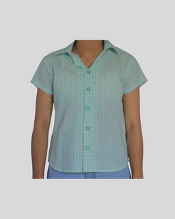 Short-sleeve button-down shirt