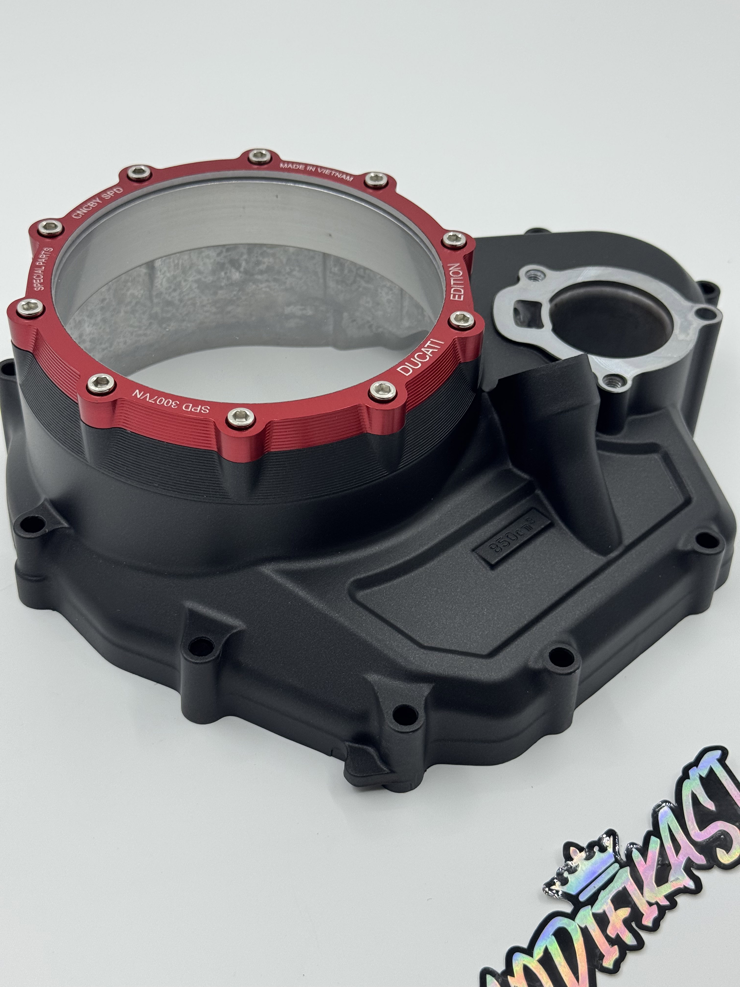 SPD Ducati edition transparent housing_1