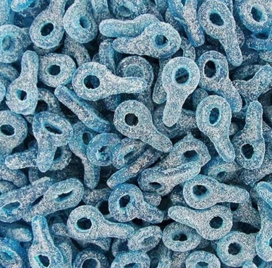 Bonbons tétines bleues