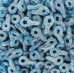 Bonbons tétines bleues