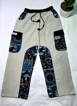 Printed baggy pant 