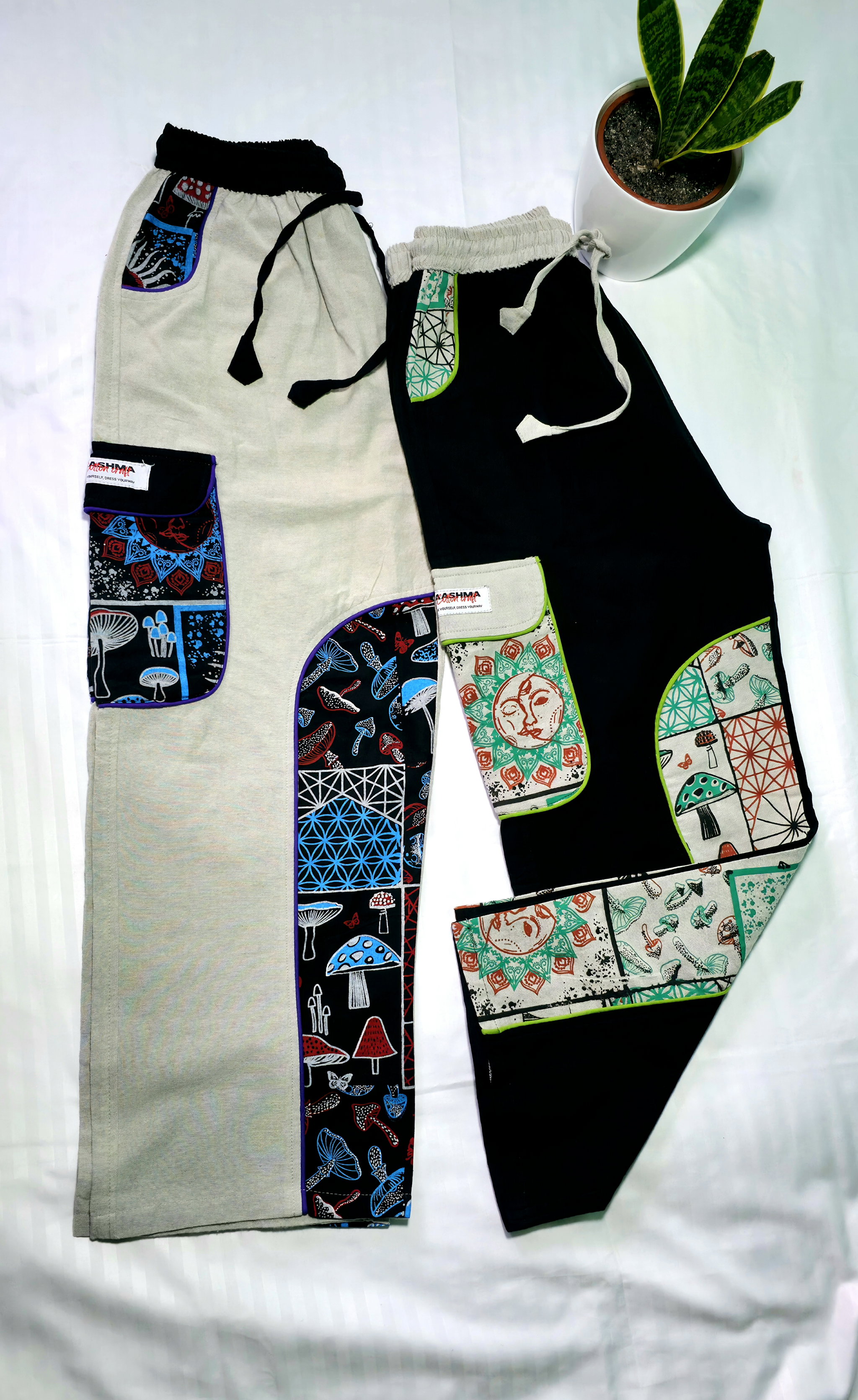Printed baggy pant _2