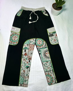 Printed baggy pant 