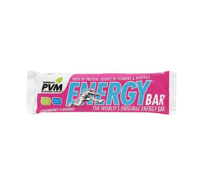 PVM Energy Bar Strawberry - 45g