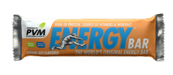 PVM Energy Bar Choc Caramel Nut - 45g
