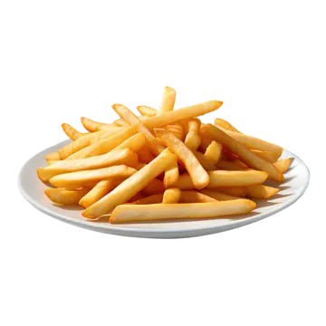 Plate of fries_0