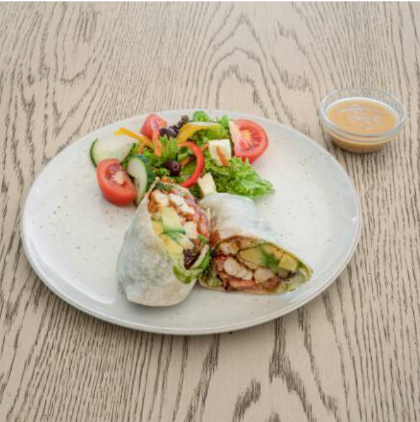 Cajun Chicken and Avo Wrap_0