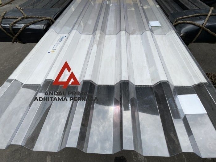 solidflat model alderon 830 1.2mm single layer skylight alderon bahan polycarbonate_1