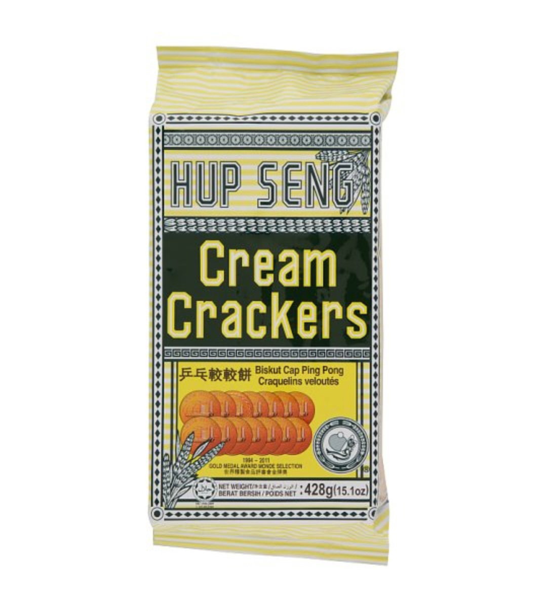 Hup Seng Ping Pong Cream Cracker 428g