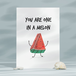 One in a Melon Card