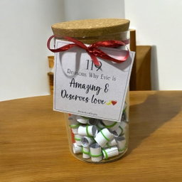 Custom Love Notes In A Jar
