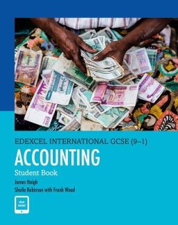 Pearson Edexcel iGCSE (9–1) Accounting Student Book – James Haigh (ISBN: 9780435189655)
