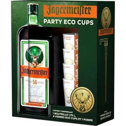 Jagermeister 70 cl, 35% + Coffret cadeau