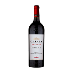 Calvet Reserve Vin Rouge Bordeaux Merlot Cabernet Sauvignon 2022 75cl, 15%  