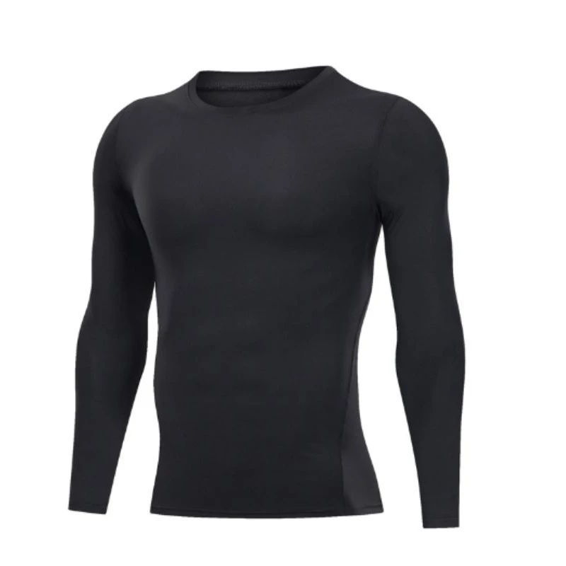 Compression Tight Gym Shirt Long sleeve_0