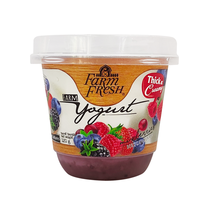 Farm Fresh Yogurt Mix Berries (120g)