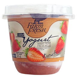 Farm Fresh Yogurt Strawberries (120g)