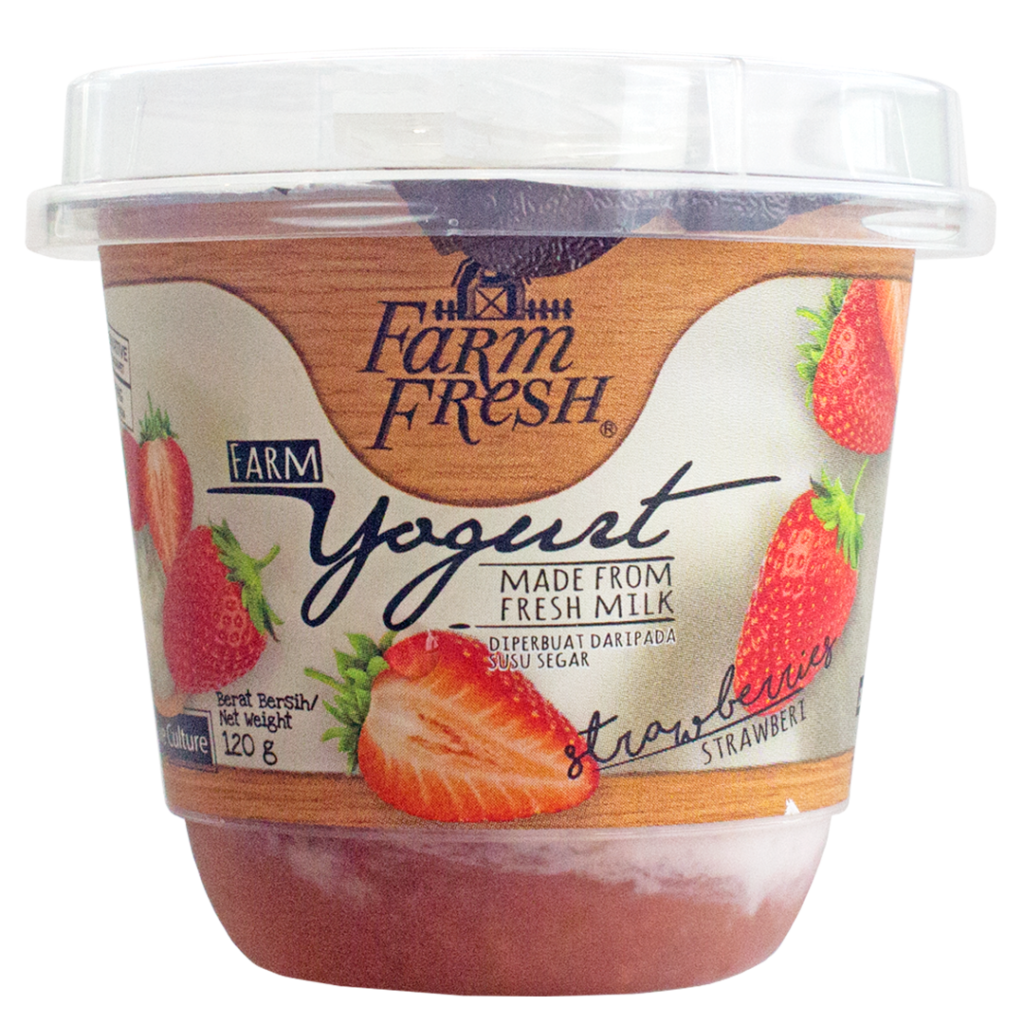 Farm Fresh Yogurt Strawberries (120g)