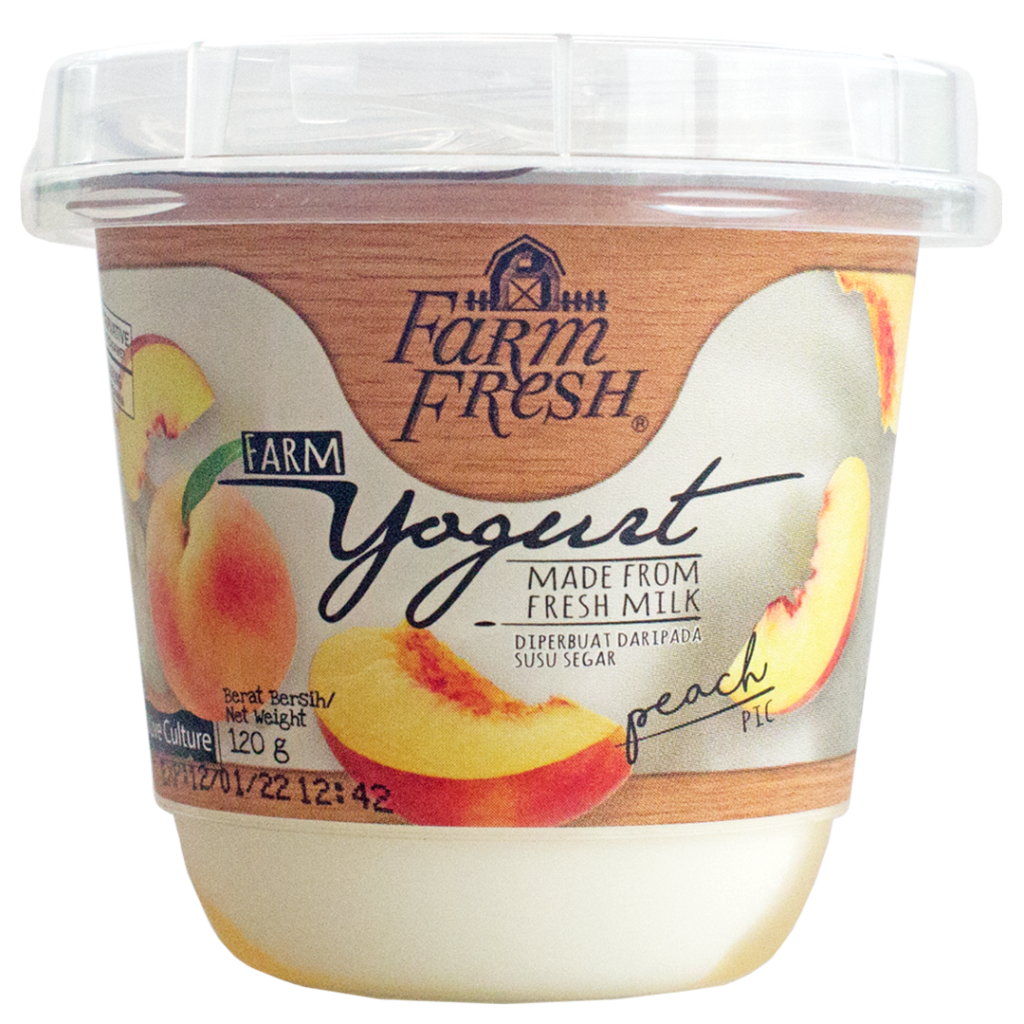 Farm Fresh Yogurt Peach (120g)