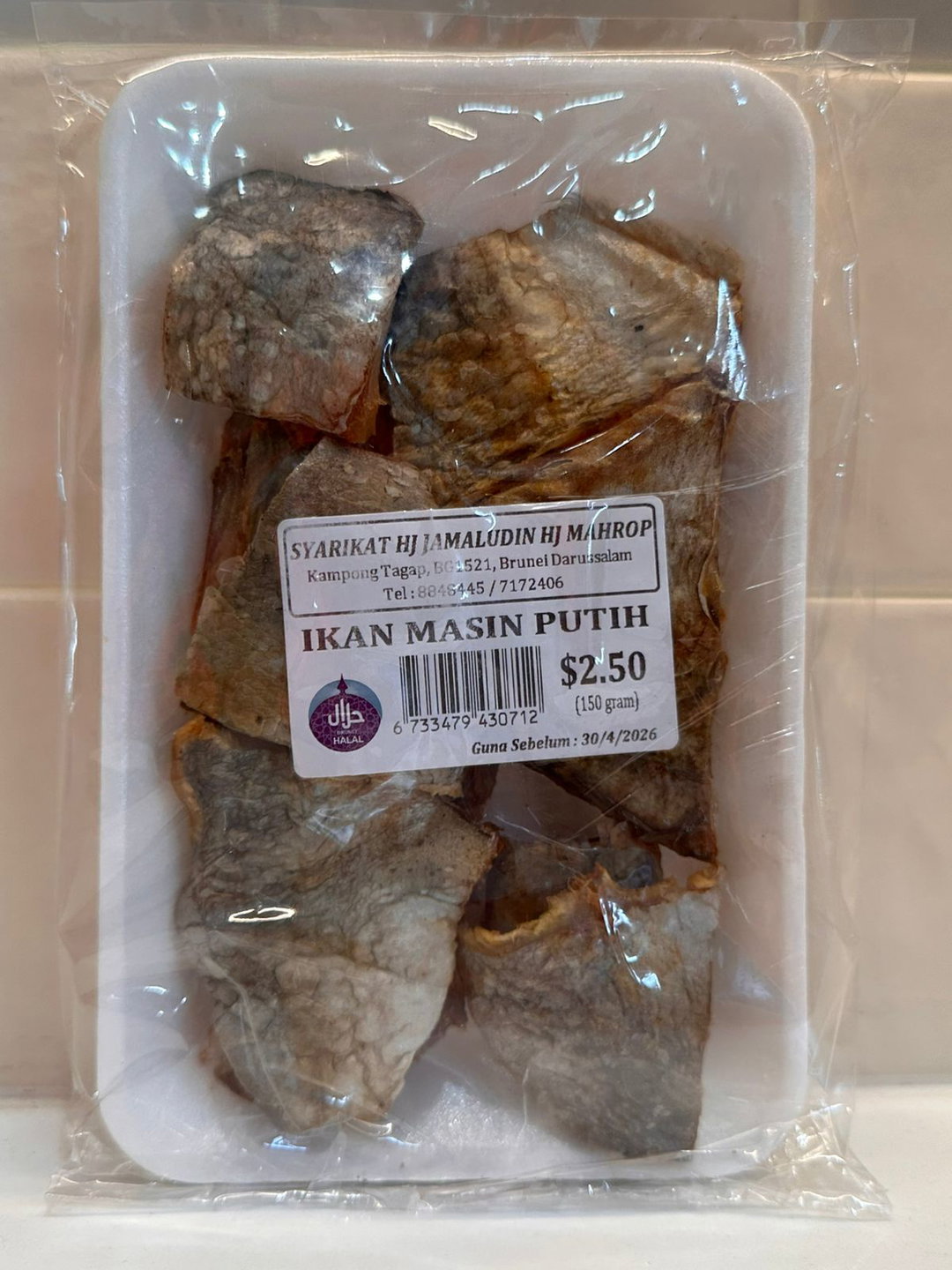 Ikan Masin Putih 150G