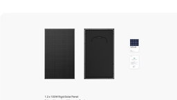 ECOFLOW Rigid 100w Solar Panel