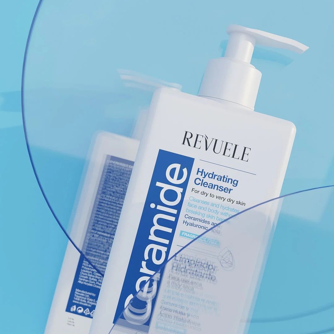 REVUELE CERAMIDE HYDRATING CLEANSER 250ml - ريفولي غسول للبشرة الجافة