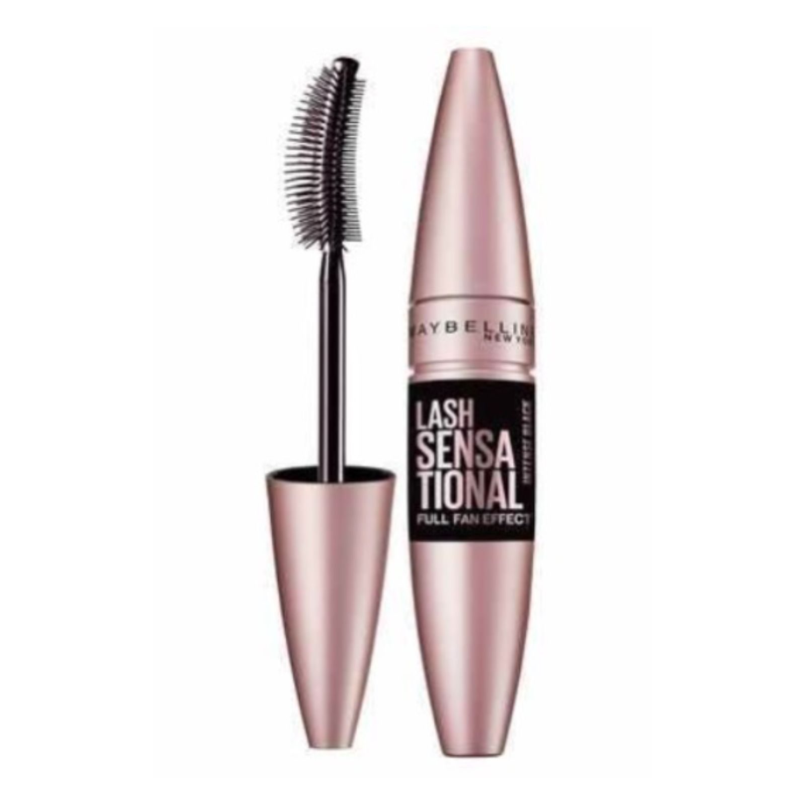 MAYBELLINE NEW YORK LASH SENSATIONAL FAN EFFECT BLACK MASCARA ميبيلين ماسكارا سوداء 