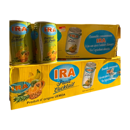 Ira cocktail de fruits carton de 24 canettes 