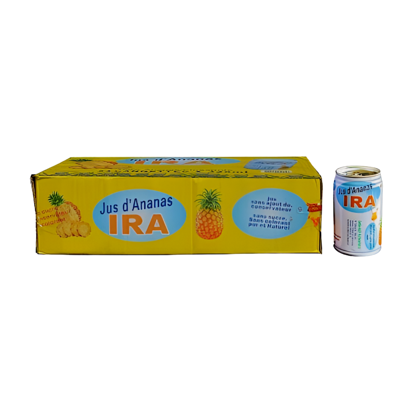 Ira ananas carton de 24 canettes _0