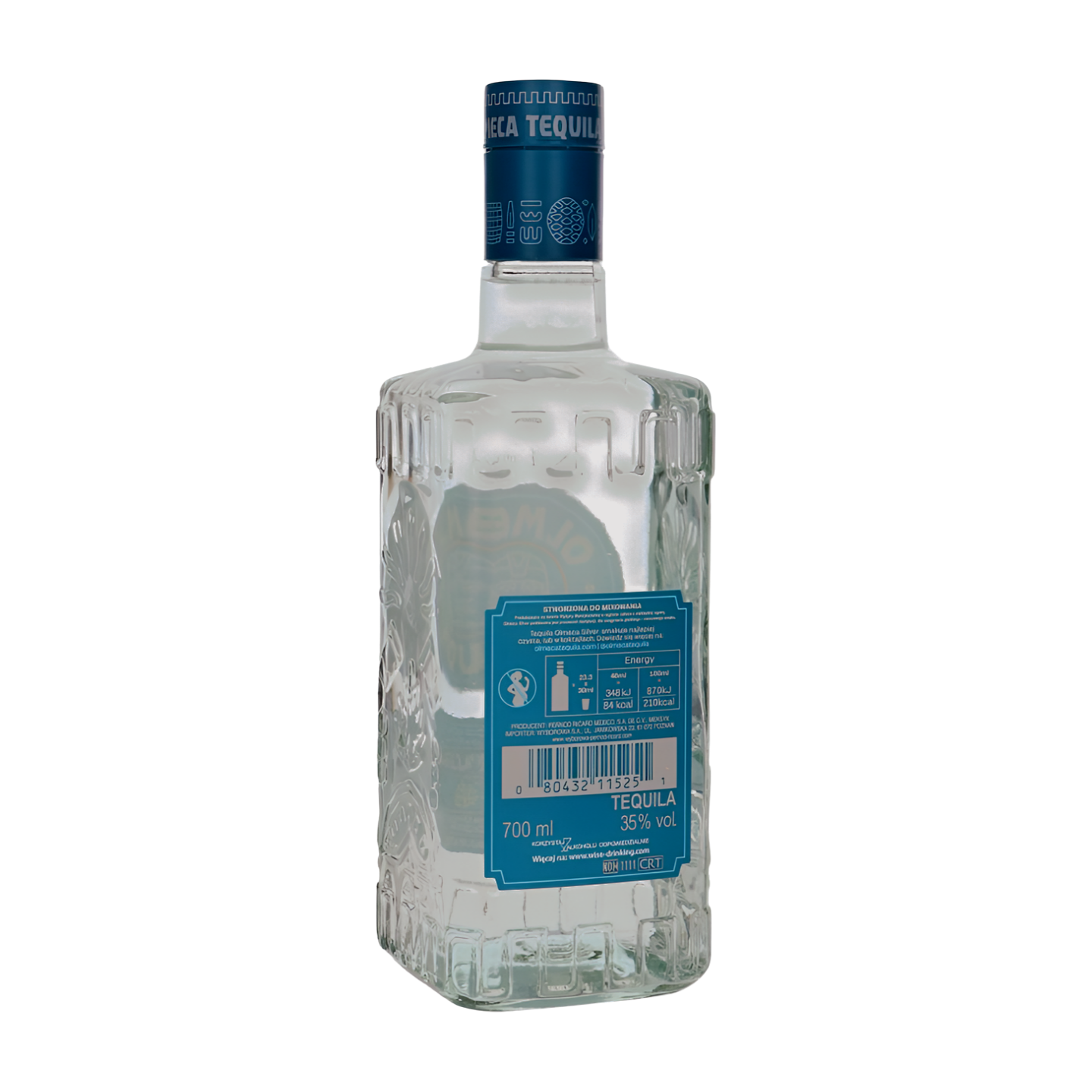 Olmeca Tequila silver 70cl, 35%_1