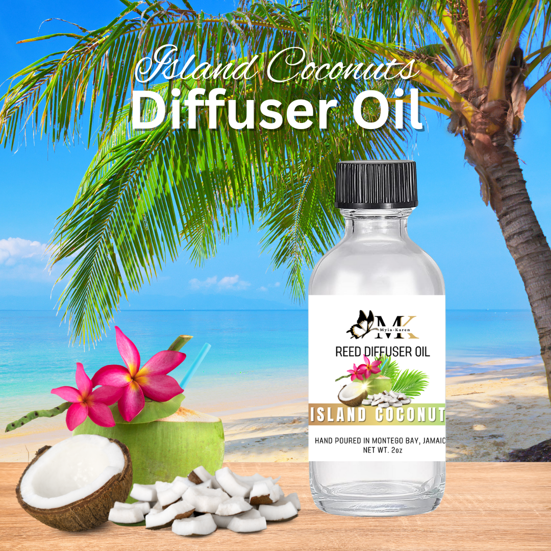 Island Coconuts Reed Diffuser Oil