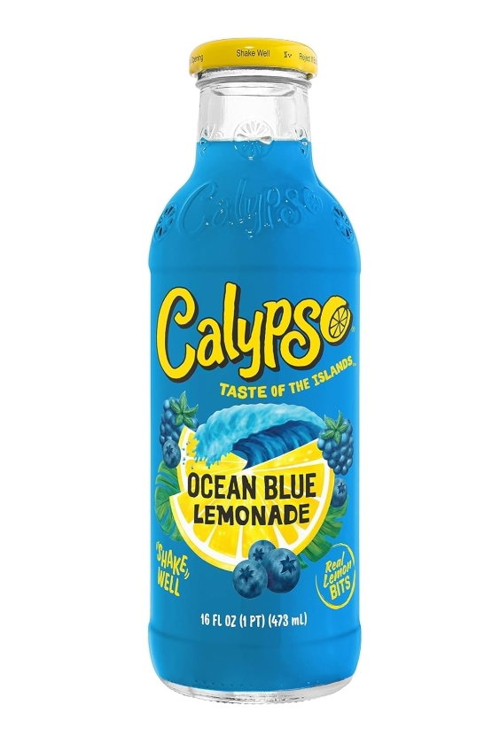 Calypso Ocean Blue lemonade 500ml